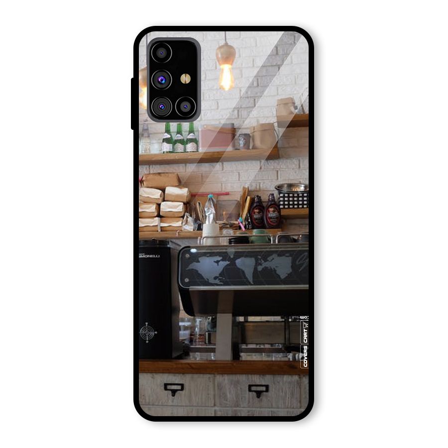 Fresh Brews Glass Back Case for Galaxy M31s