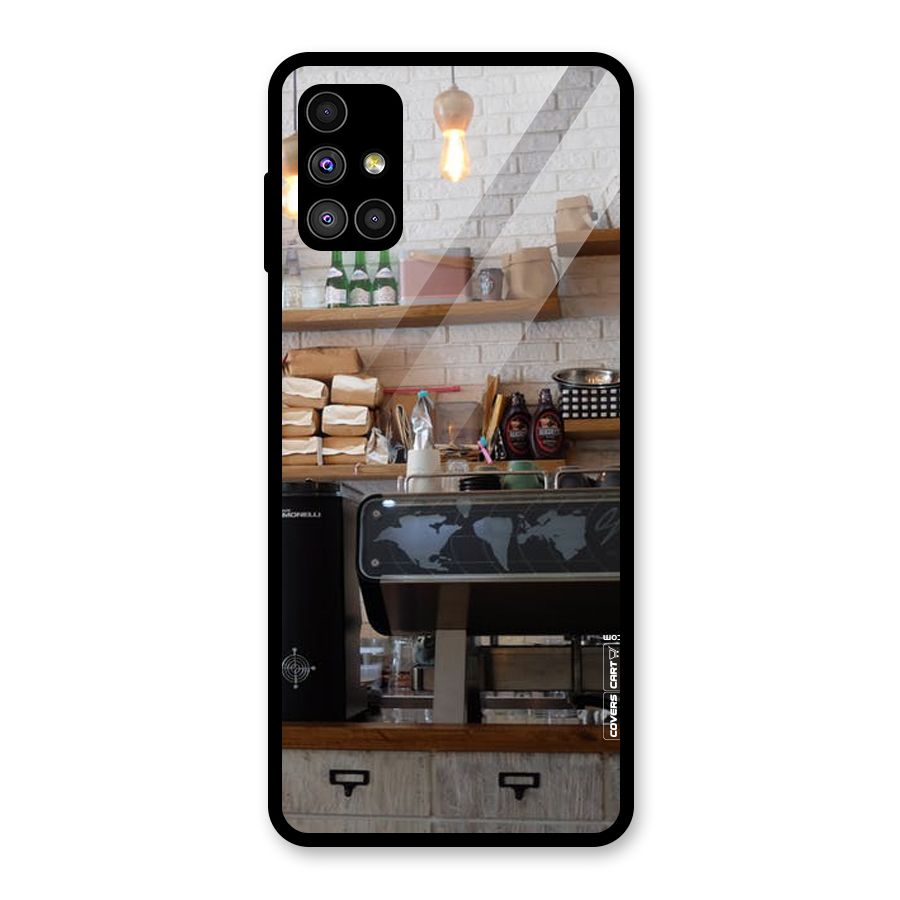 Fresh Brews Glass Back Case for Galaxy M51