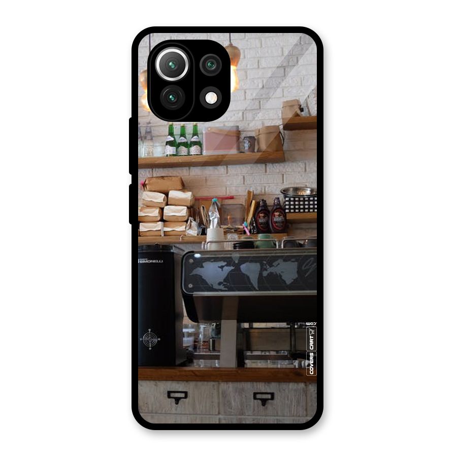 Fresh Brews Glass Back Case for Mi 11 Lite NE 5G