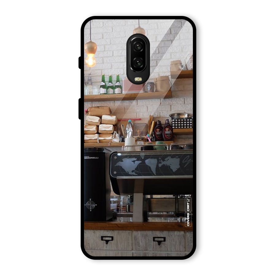 Fresh Brews Glass Back Case for OnePlus 6T