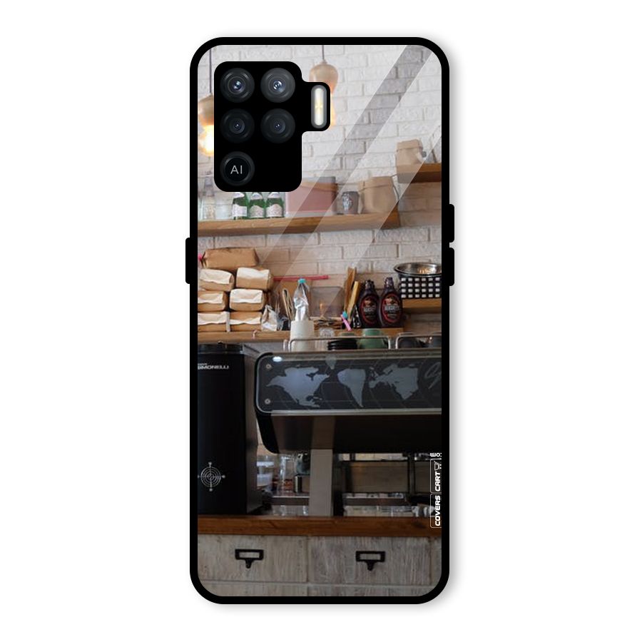 Fresh Brews Glass Back Case for Oppo F19 Pro