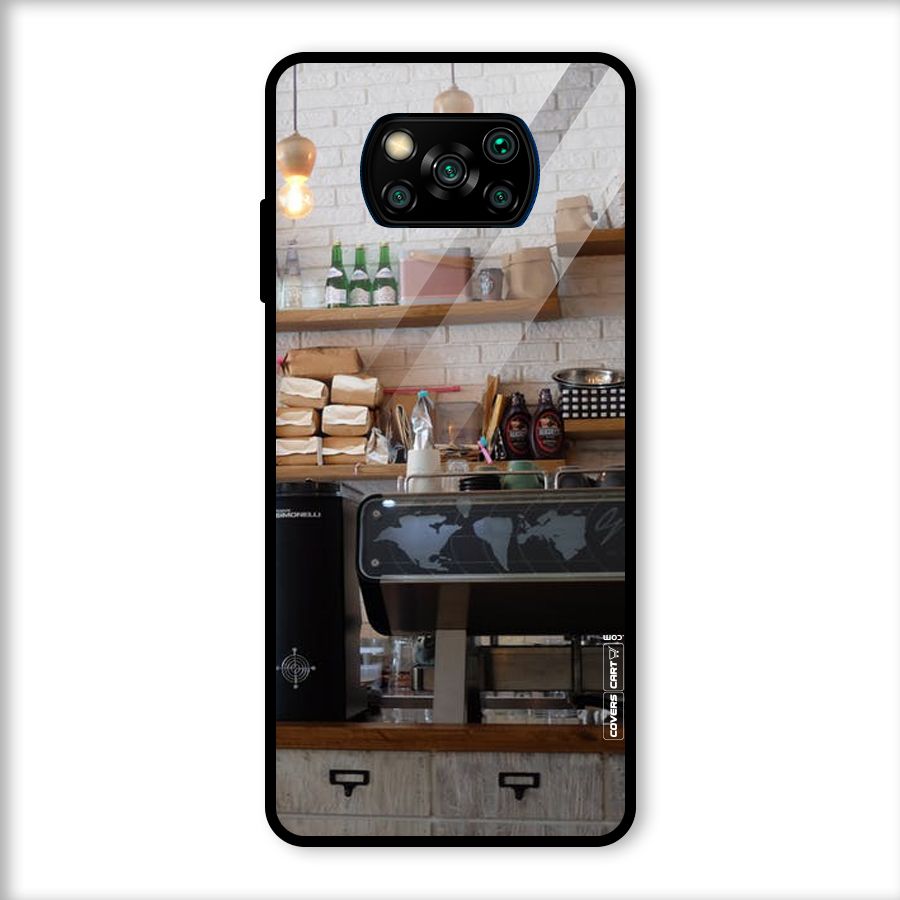 Fresh Brews Glass Back Case for Poco X3