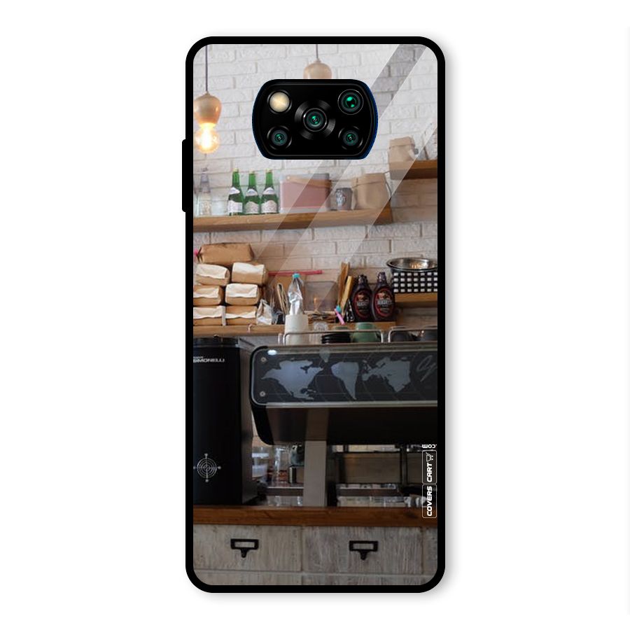 Fresh Brews Glass Back Case for Poco X3 Pro