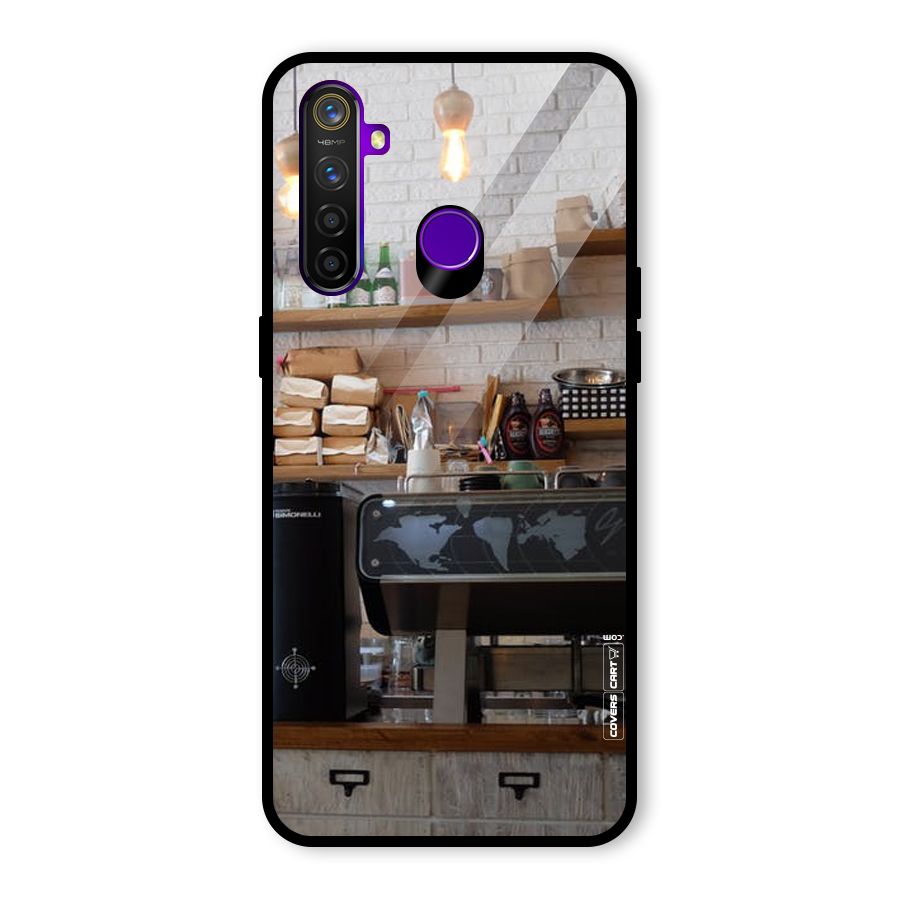 Fresh Brews Glass Back Case for Realme 5 Pro