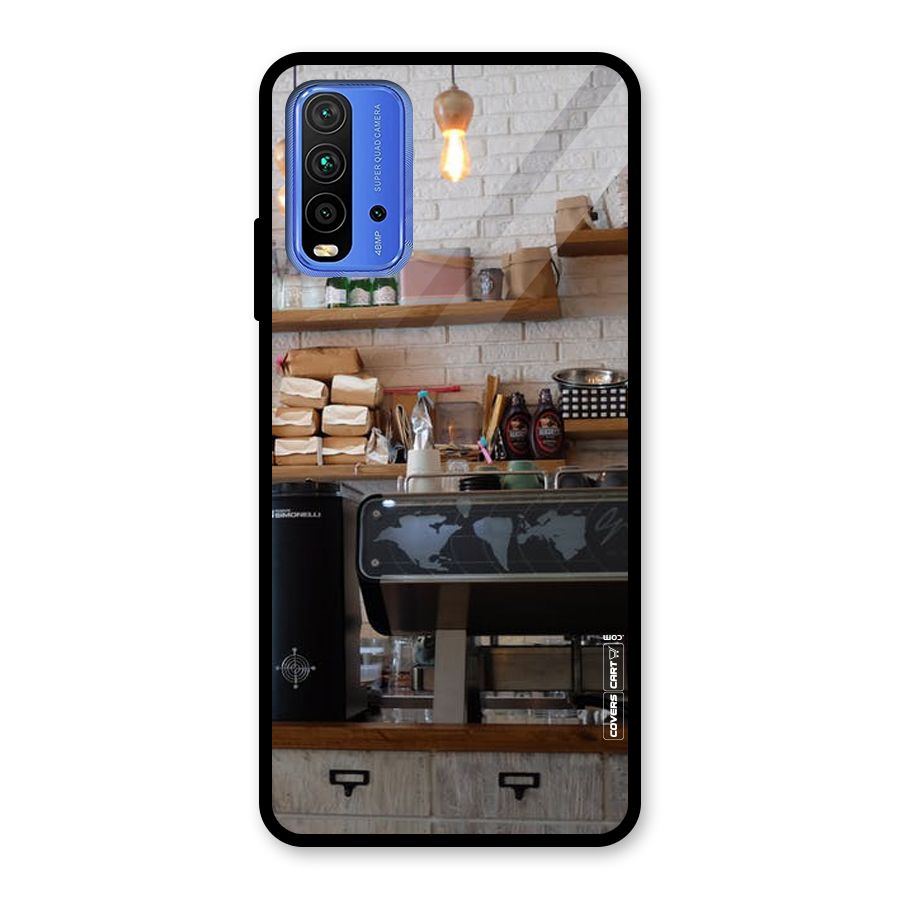 Fresh Brews Glass Back Case for Redmi 9 Power