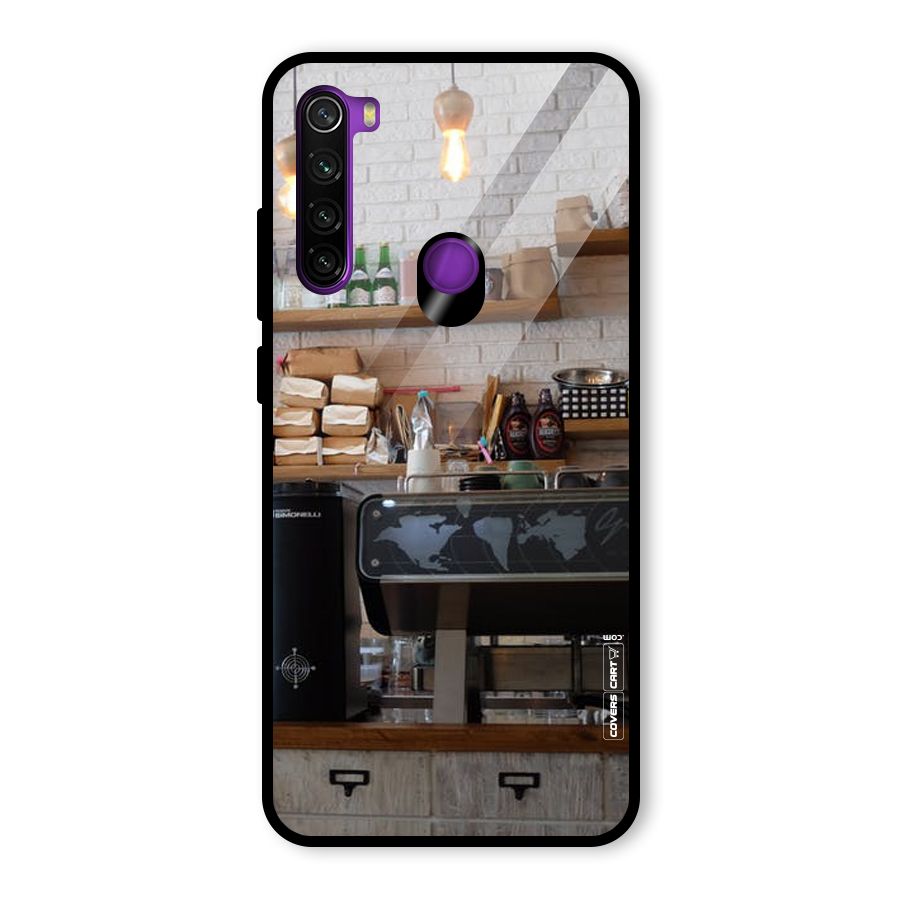 Fresh Brews Glass Back Case for Redmi Note 8