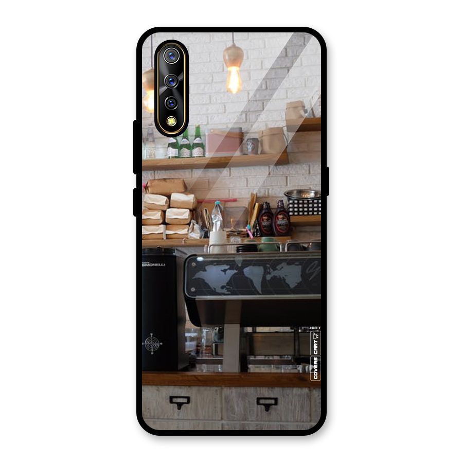 Fresh Brews Glass Back Case for Vivo S1