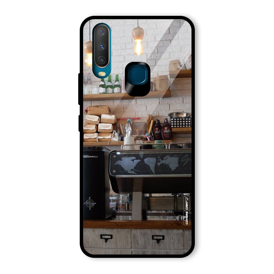 Fresh Brews Glass Back Case for Vivo U10