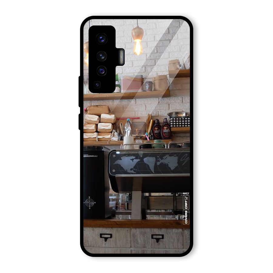 Fresh Brews Glass Back Case for Vivo X50