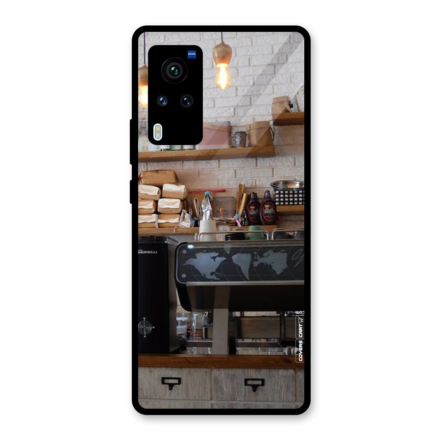 Fresh Brews Glass Back Case for Vivo X60 Pro