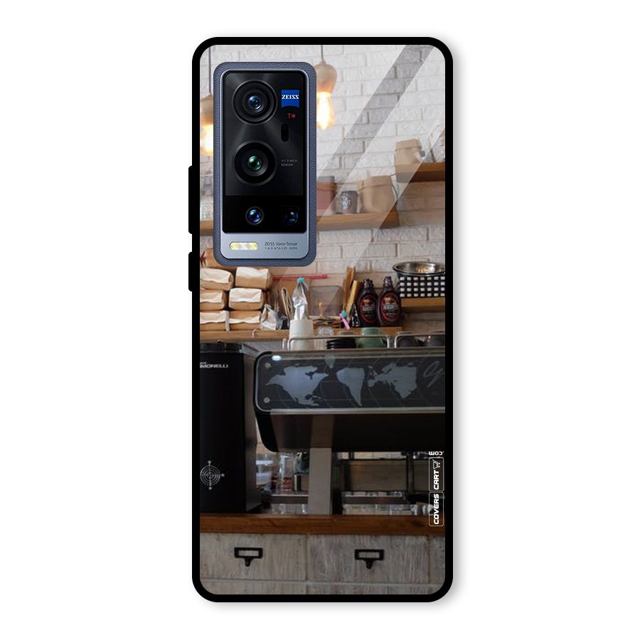 Fresh Brews Glass Back Case for Vivo X60 Pro Plus