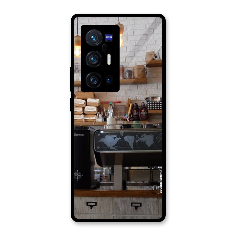 Fresh Brews Glass Back Case for Vivo X70 Pro Plus