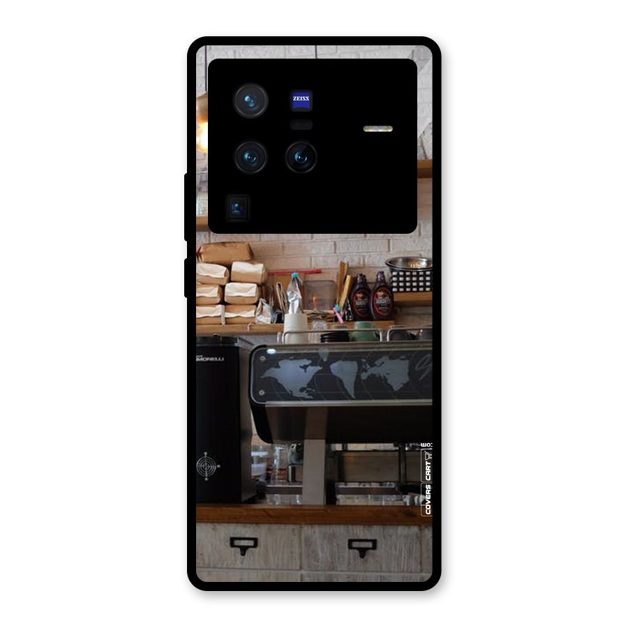 Fresh Brews Glass Back Case for Vivo X80 Pro