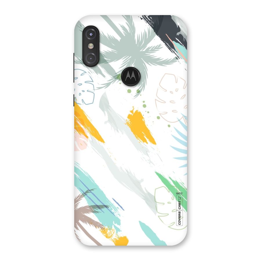 Fresh Colors Splash Back Case for Motorola One Power
