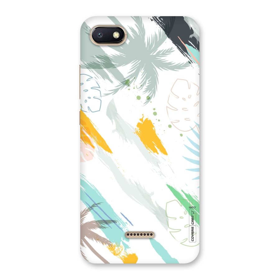 Fresh Colors Splash Back Case for Redmi 6A