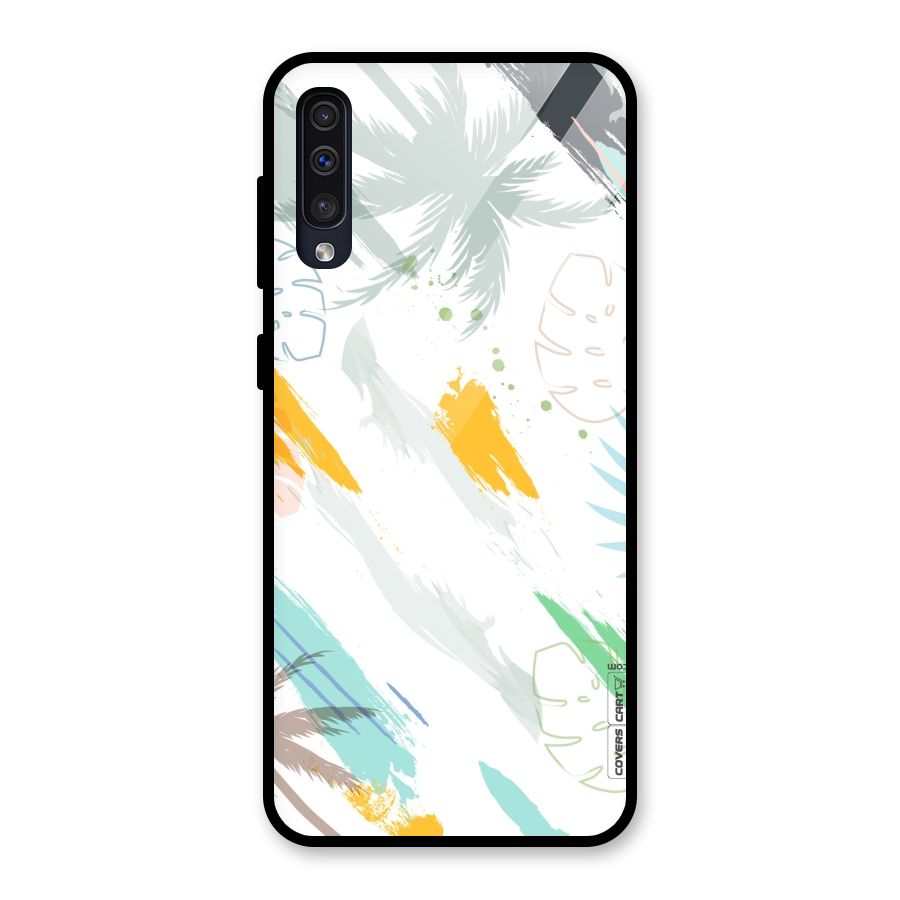 Fresh Colors Splash Glass Back Case for Galaxy A30s