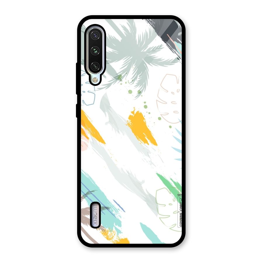 Fresh Colors Splash Glass Back Case for Mi A3