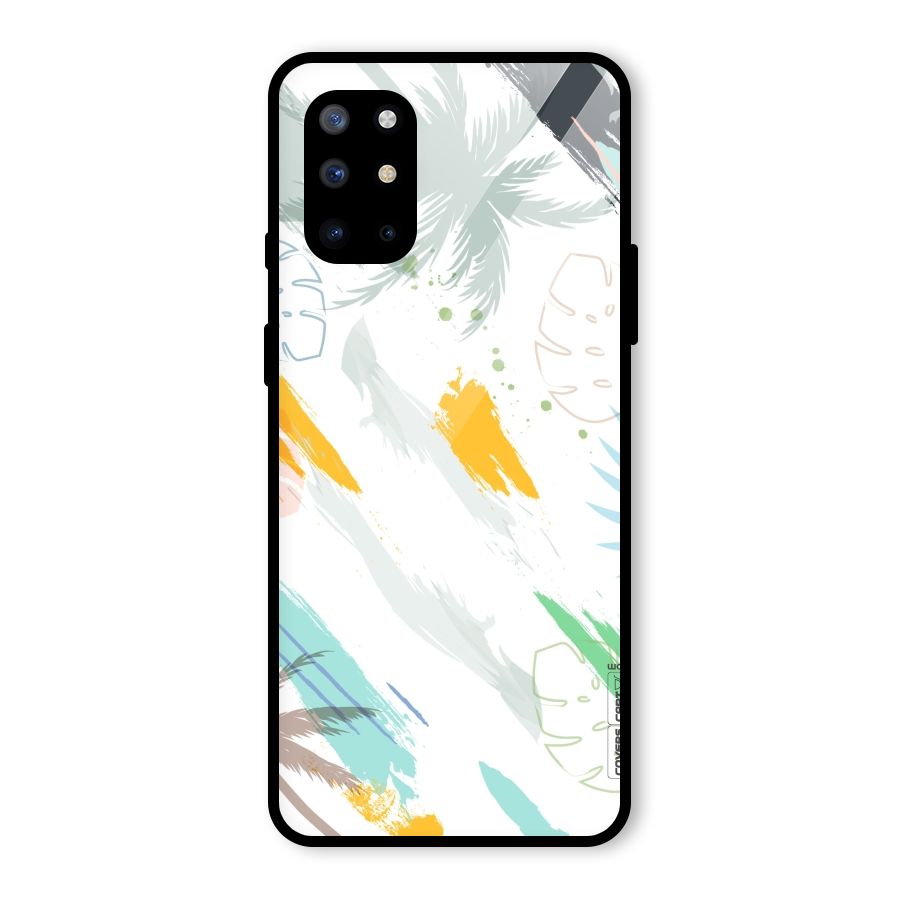 Fresh Colors Splash Glass Back Case for OnePlus 8T