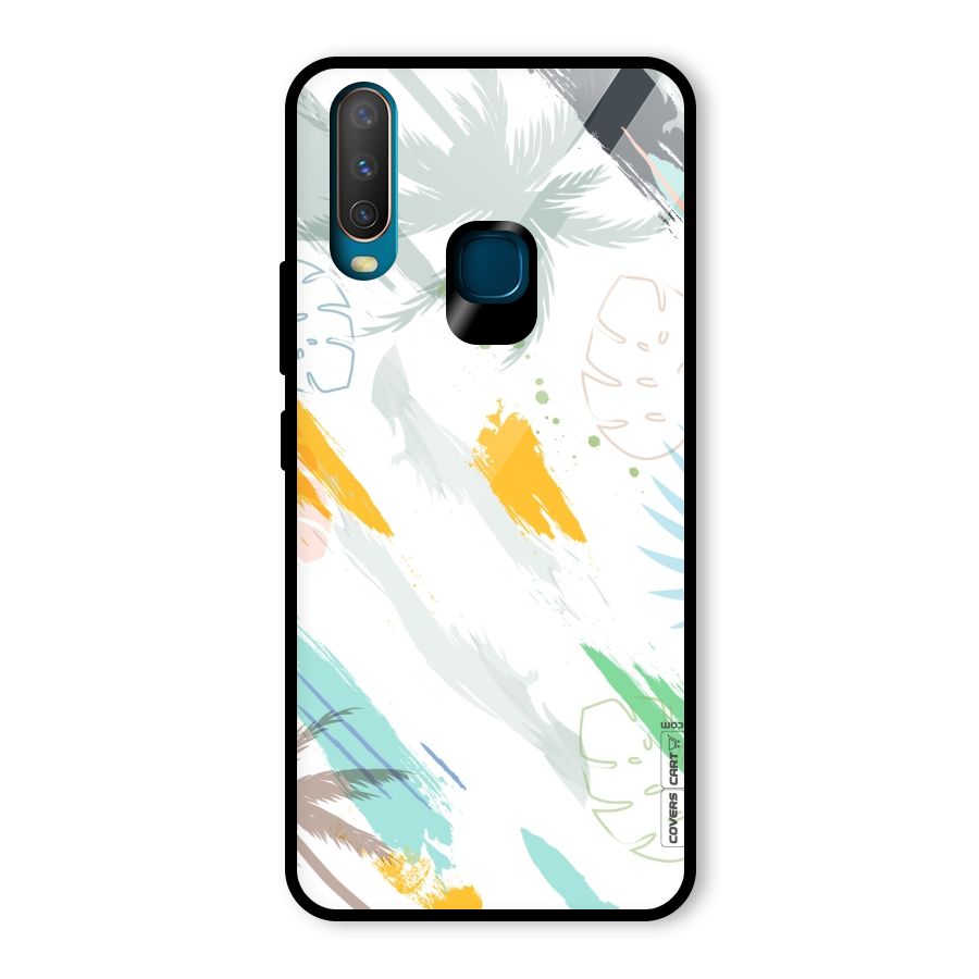 Fresh Colors Splash Glass Back Case for Vivo Y15
