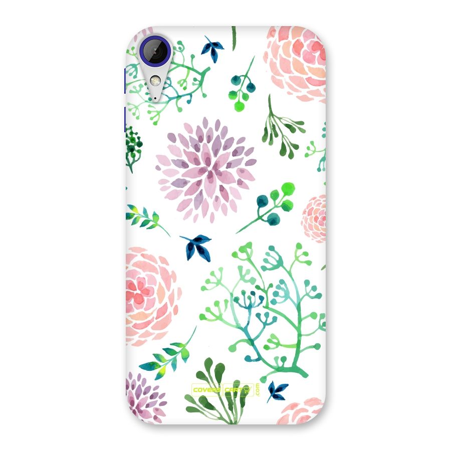Fresh Floral Back Case for Desire 830