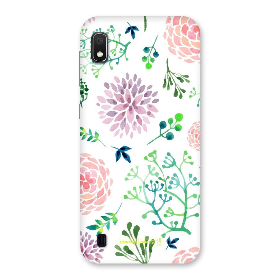 Fresh Floral Back Case for Galaxy A10