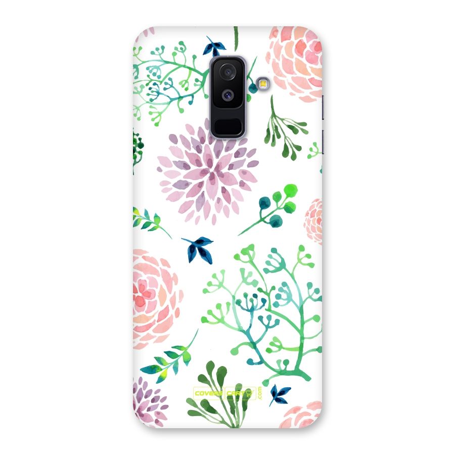 Fresh Floral Back Case for Galaxy A6 Plus
