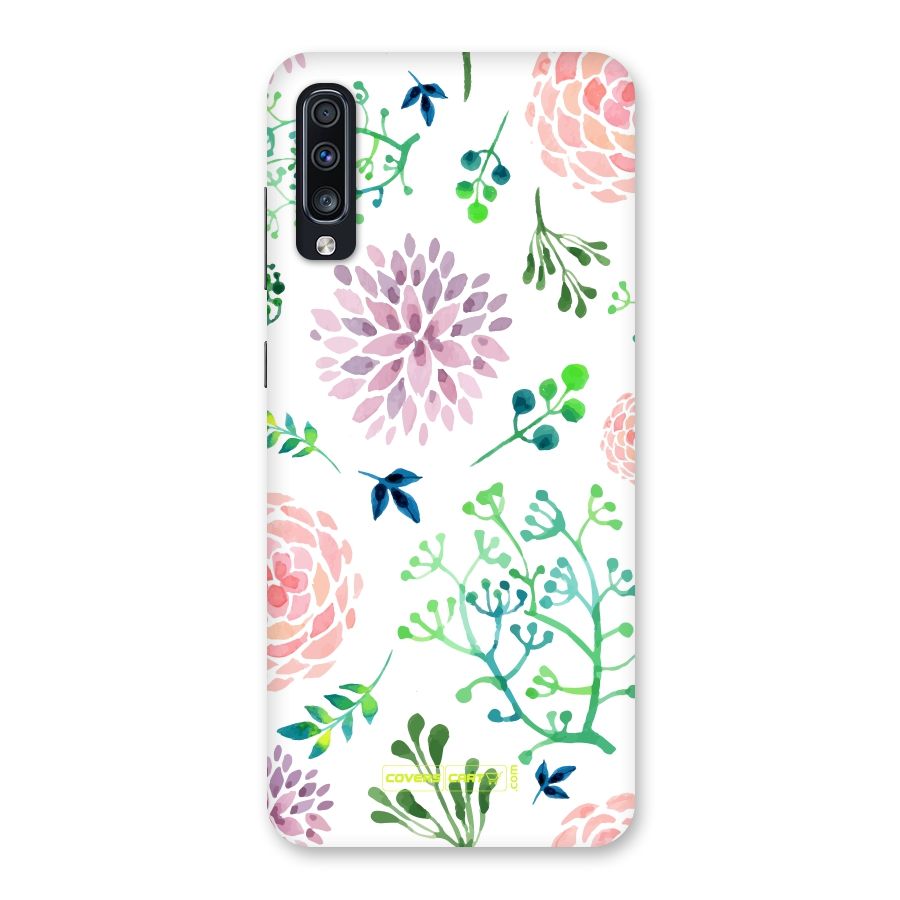 Fresh Floral Back Case for Galaxy A70