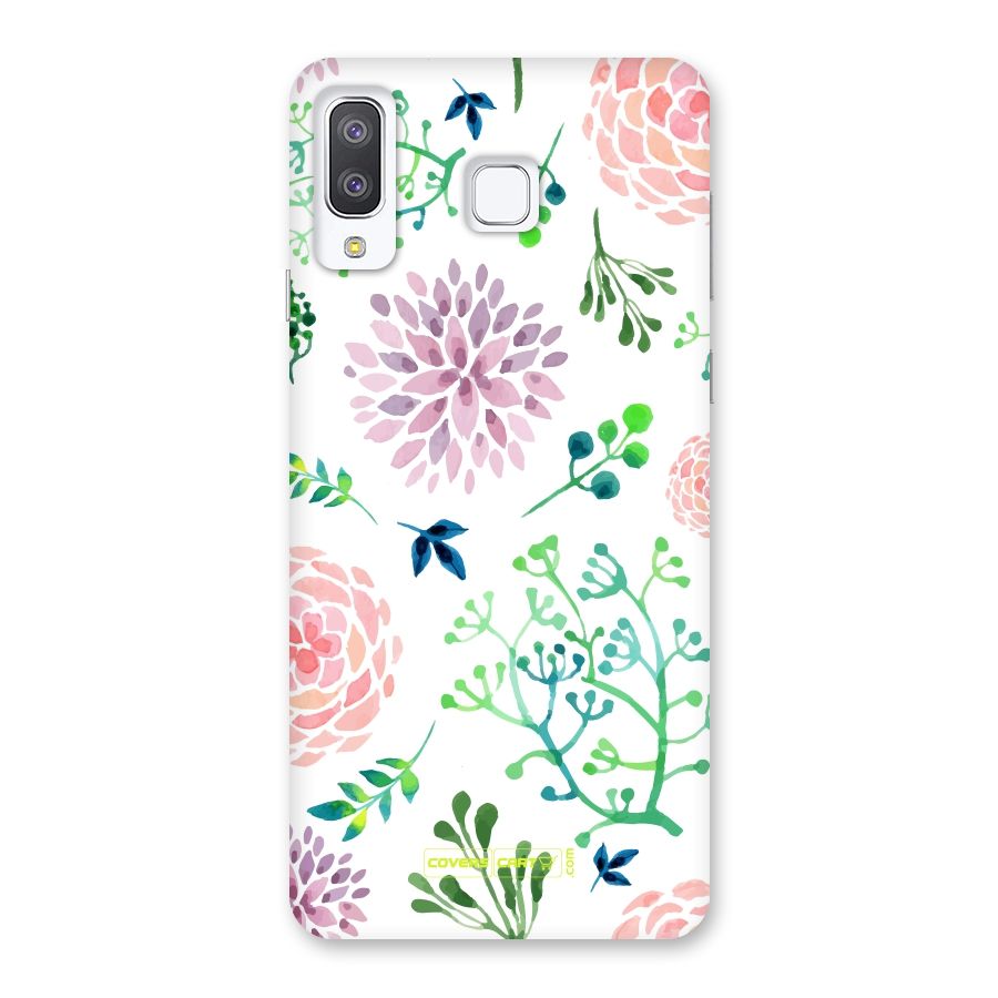 Fresh Floral Back Case for Galaxy A8 Star