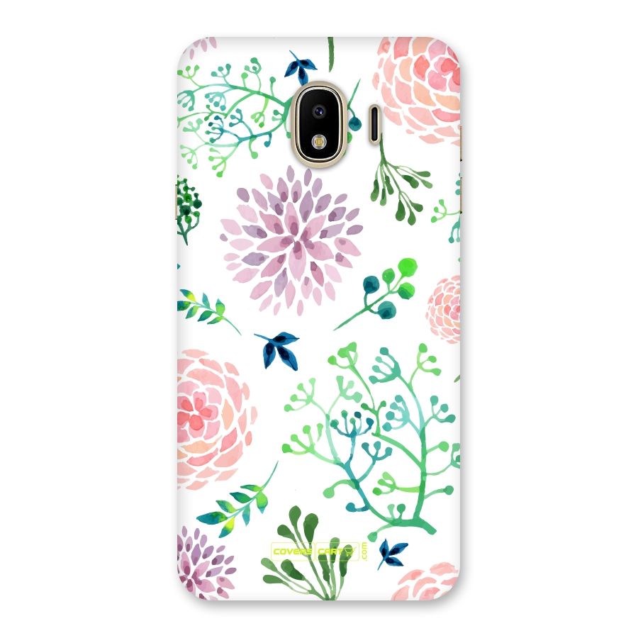 Fresh Floral Back Case for Galaxy J4