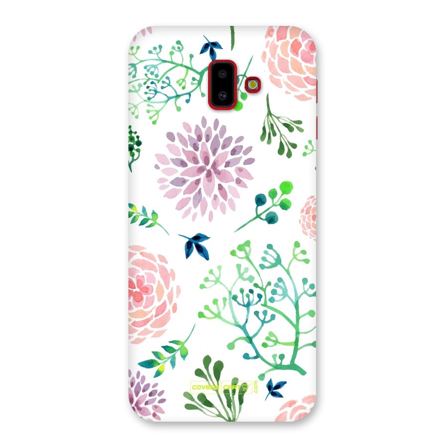 Fresh Floral Back Case for Galaxy J6 Plus