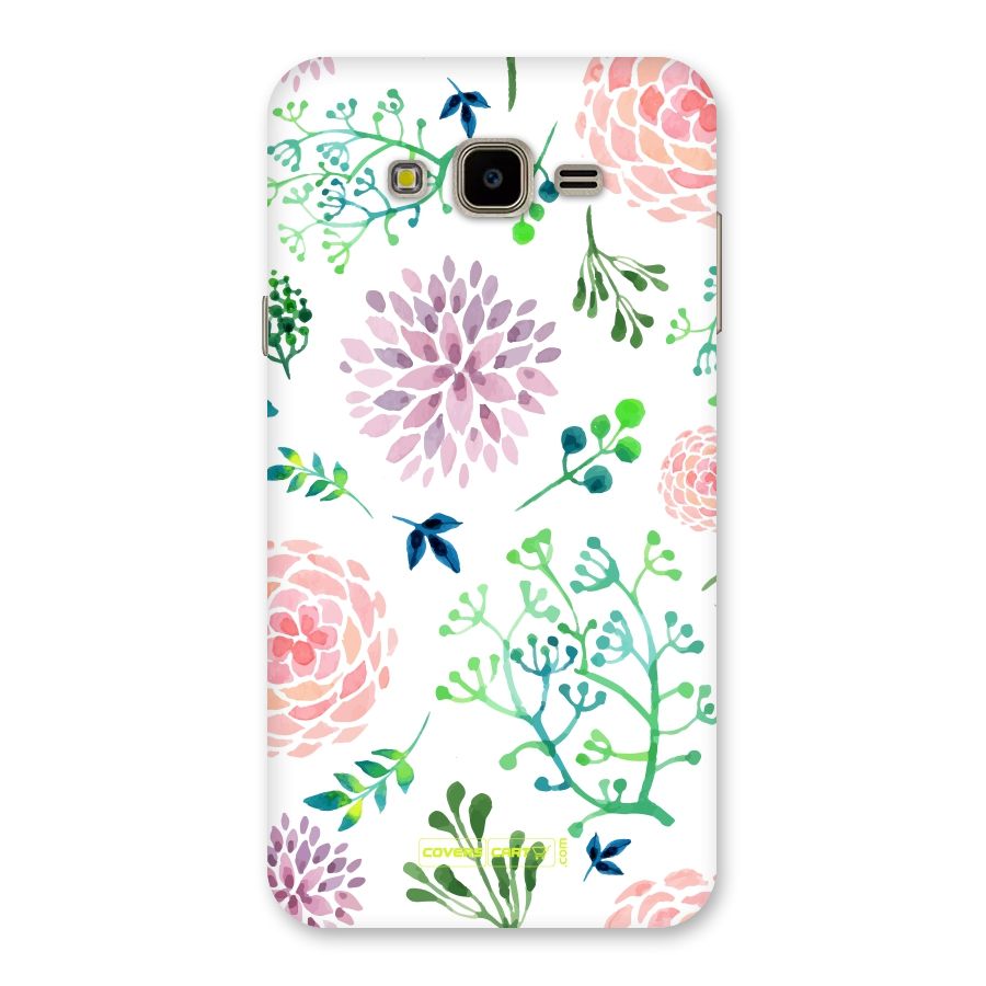 Fresh Floral Back Case for Galaxy J7 Nxt