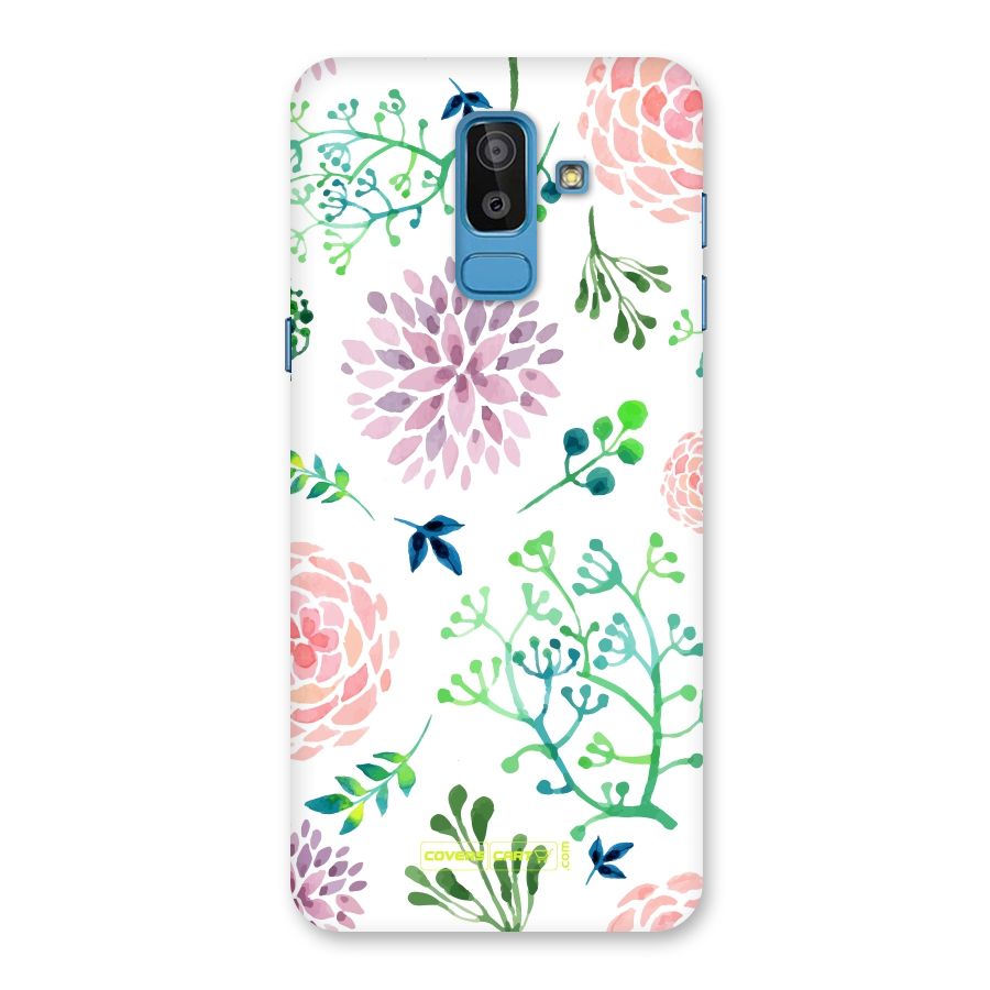 Fresh Floral Back Case for Galaxy J8