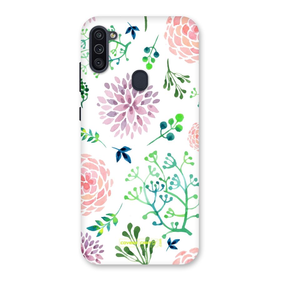 Fresh Floral Back Case for Galaxy M11