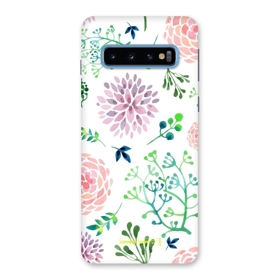 Fresh Floral Back Case for Galaxy S10