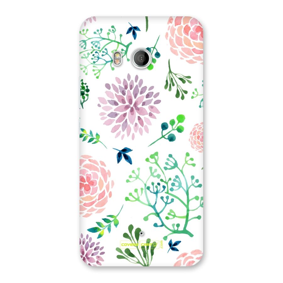 Fresh Floral Back Case for HTC U11