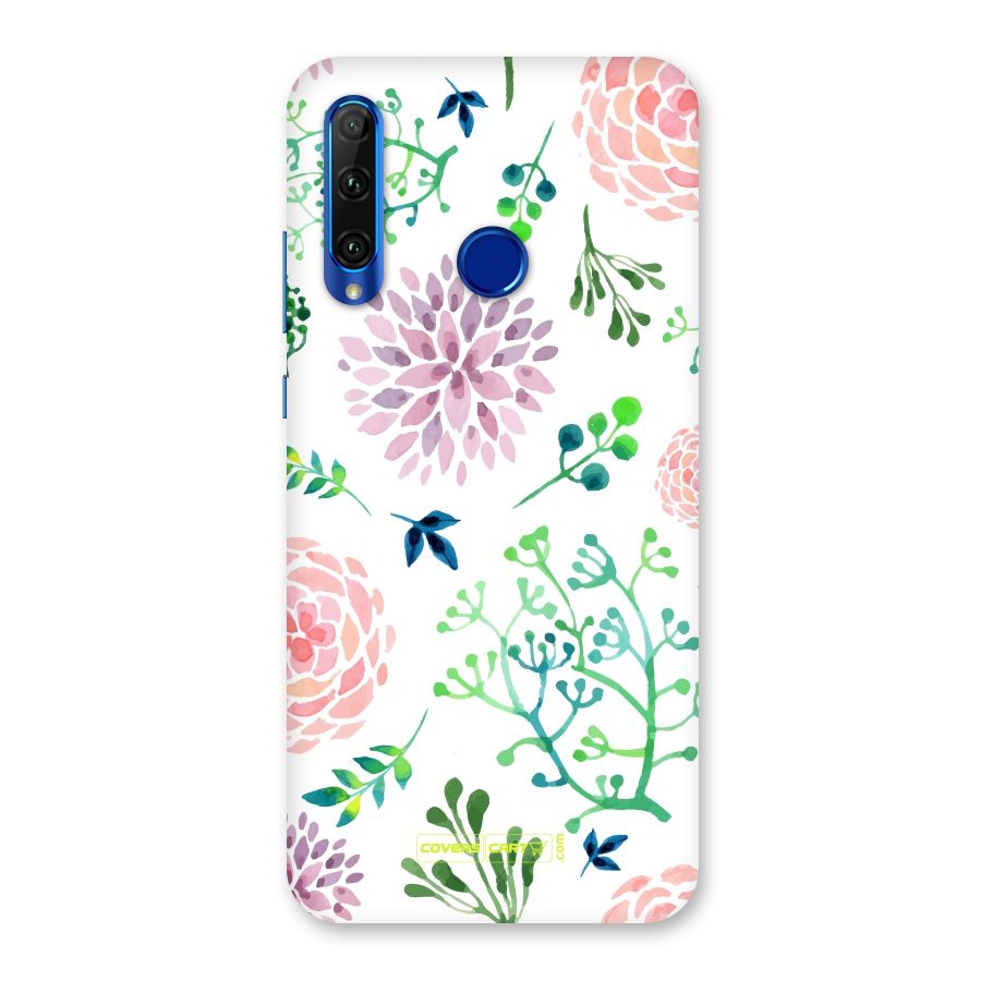 Fresh Floral Back Case for Honor 20i