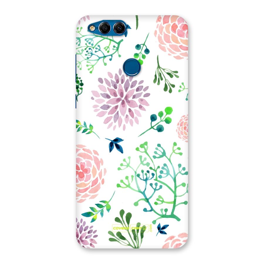 Fresh Floral Back Case for Honor 7X