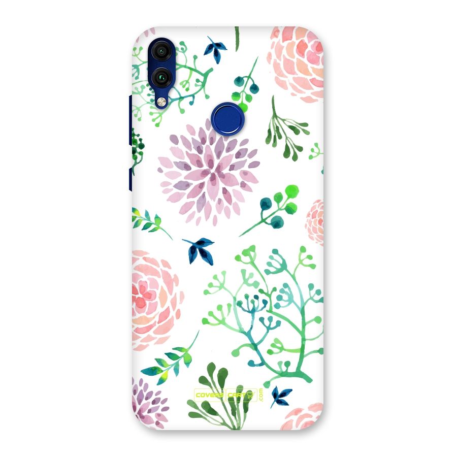 Fresh Floral Back Case for Honor 8C