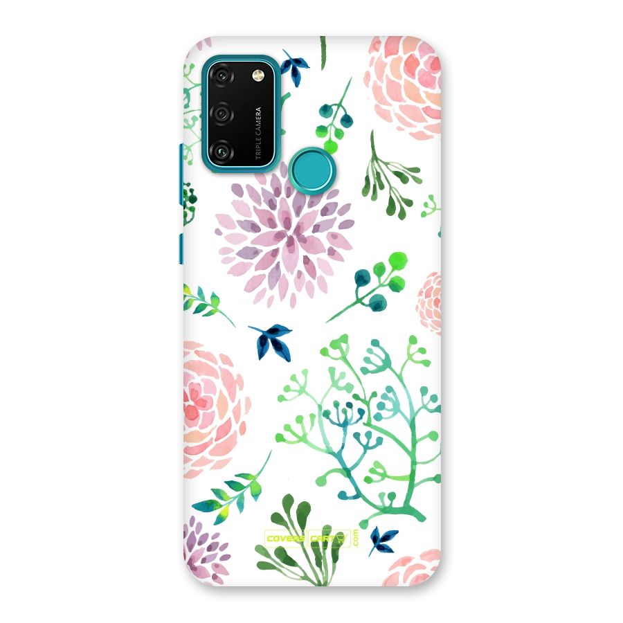 Fresh Floral Back Case for Honor 9A