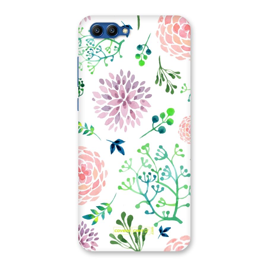 Fresh Floral Back Case for Honor View 10