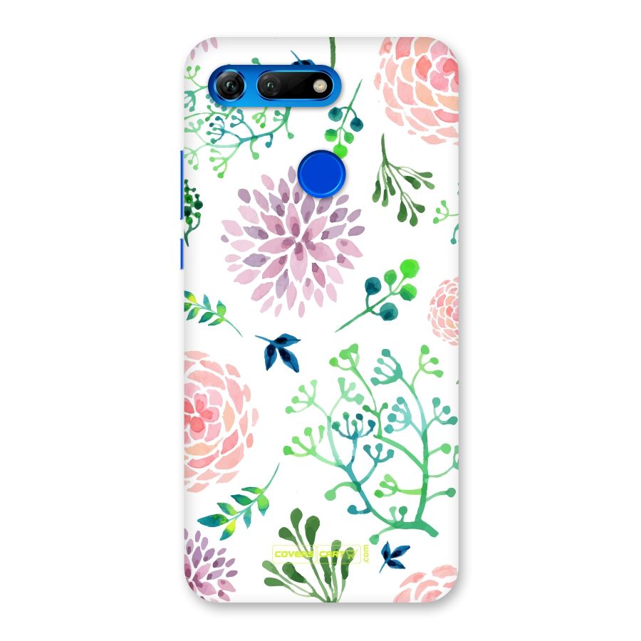 Fresh Floral Back Case for Honor View 20