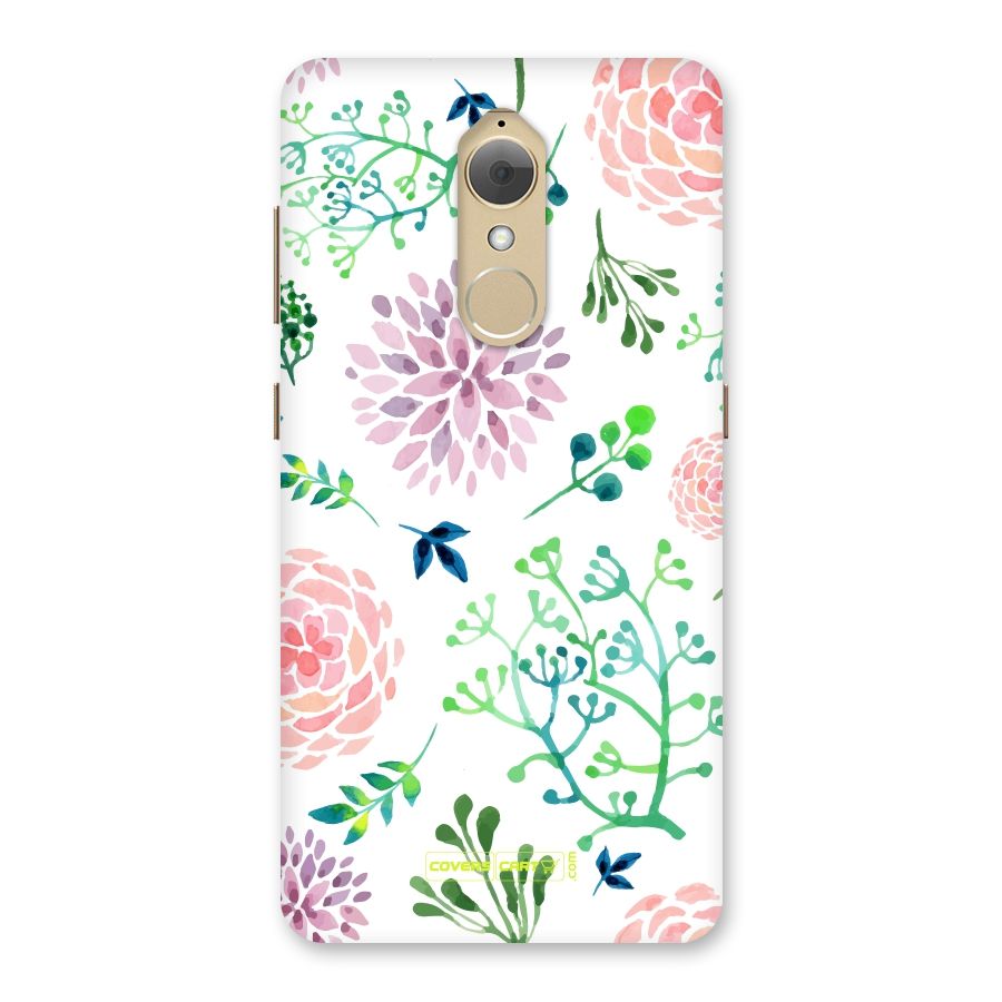 Fresh Floral Back Case for Lenovo K8