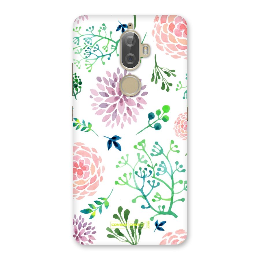 Fresh Floral Back Case for Lenovo K8 Plus
