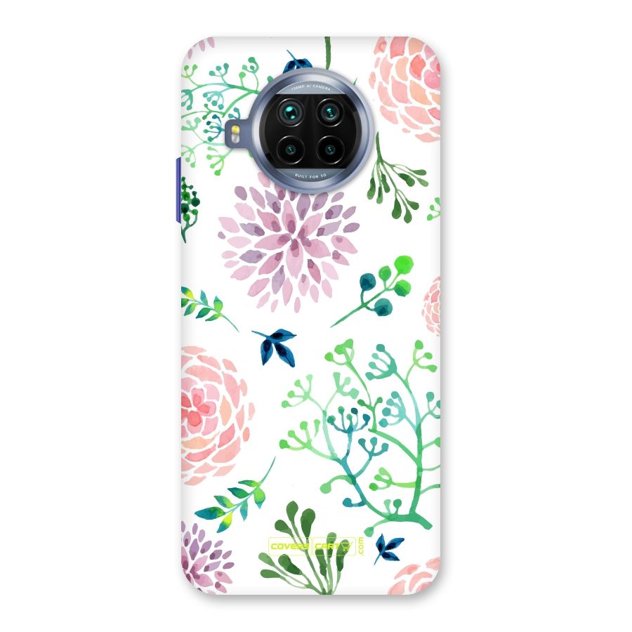 Fresh Floral Back Case for Mi 10i