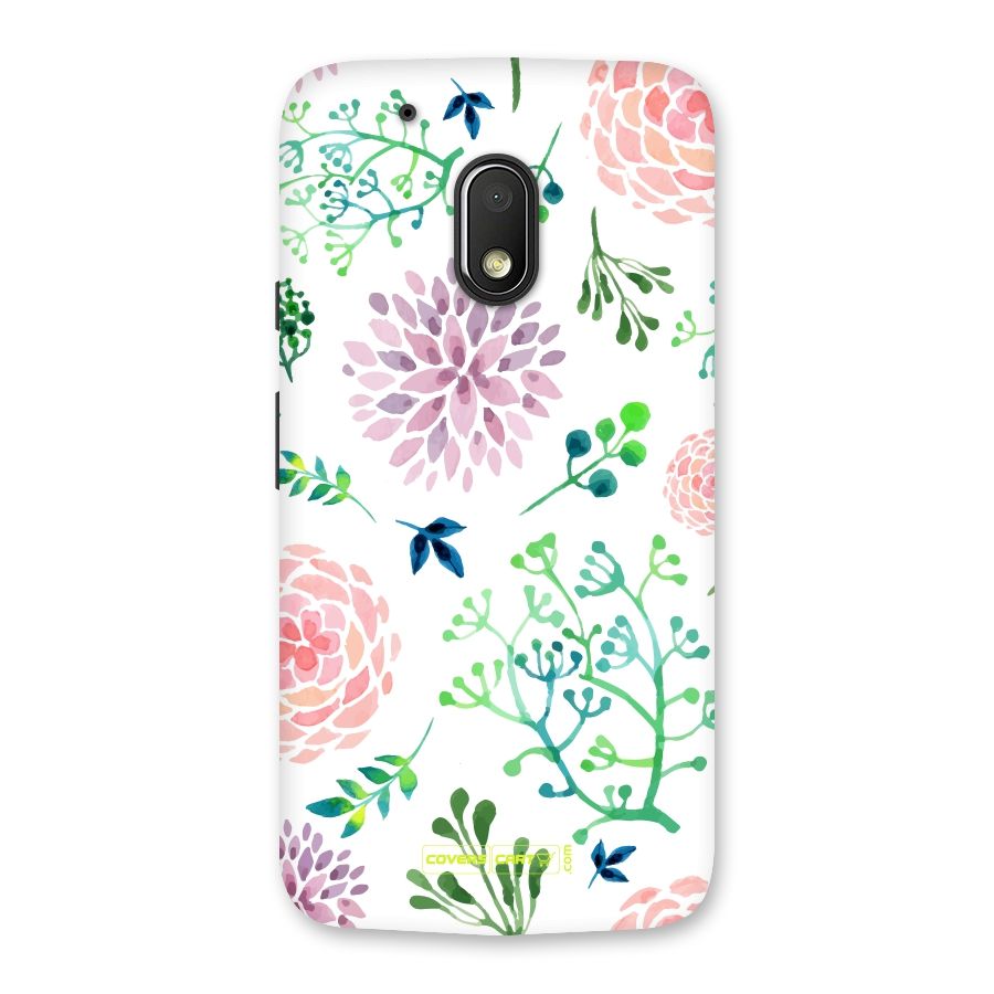 Fresh Floral Back Case for Moto G4 Play