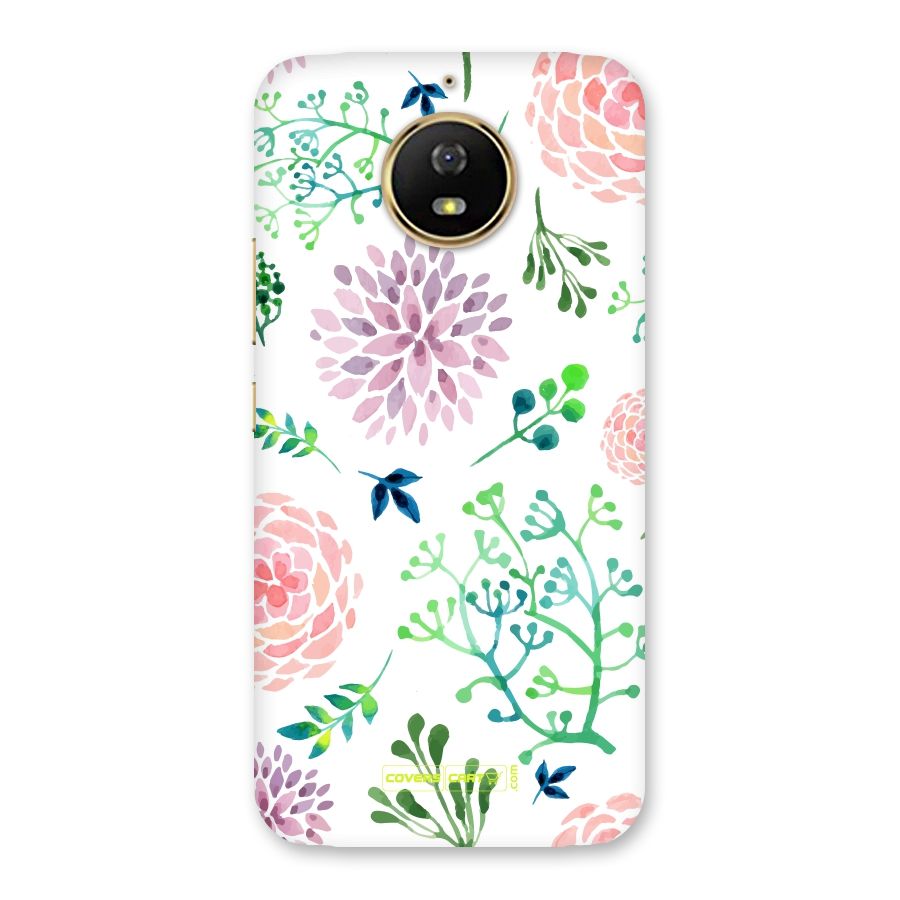 Fresh Floral Back Case for Moto G5s