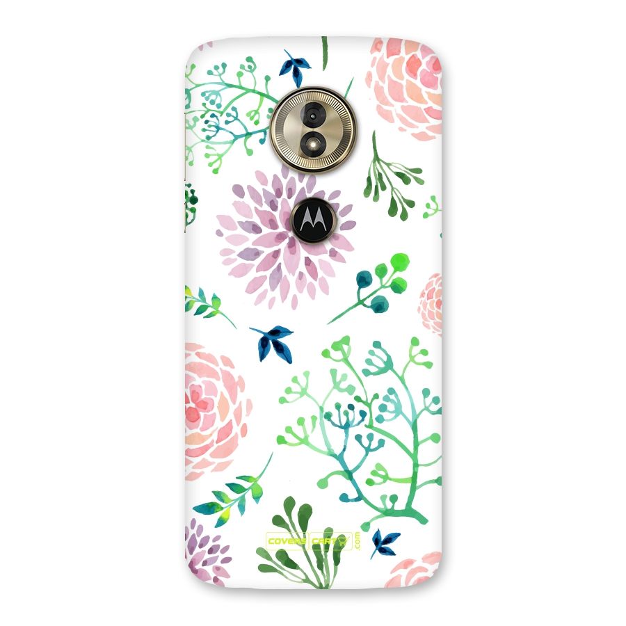 Fresh Floral Back Case for Moto G6 Play