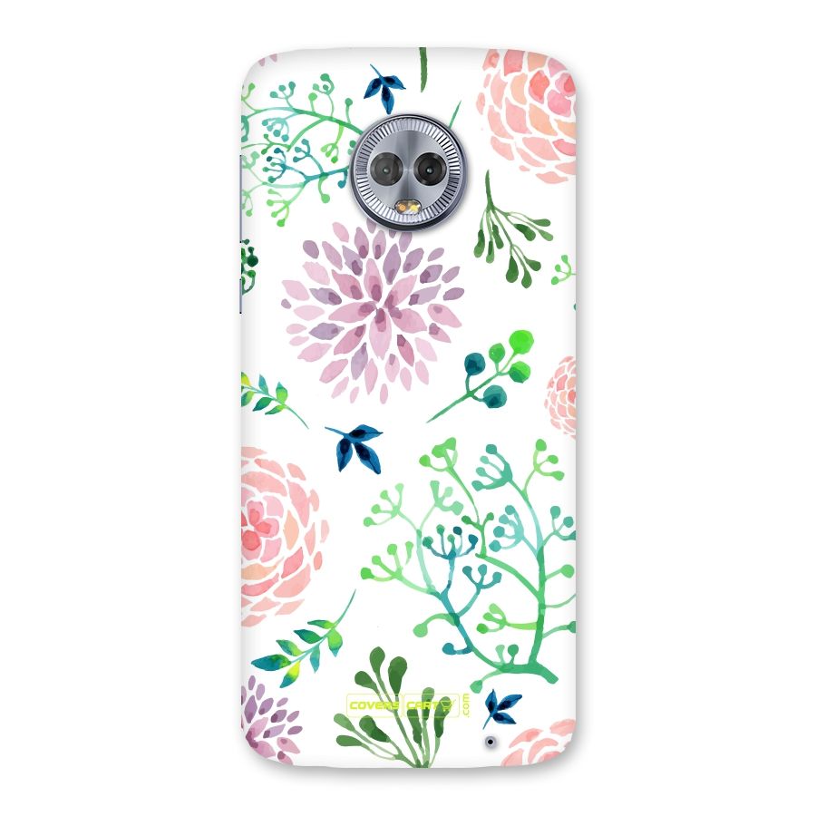 Fresh Floral Back Case for Moto G6 Plus