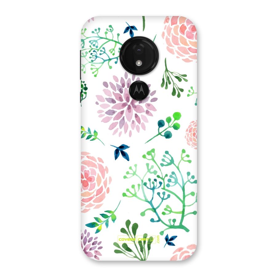 Fresh Floral Back Case for Moto G7 Power