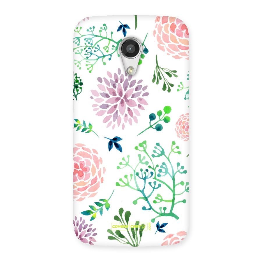 Fresh Floral Back Case for Moto G 2nd Gen